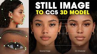 Headshot 3 For Character Creator 5 On The Way From Still Image To 3D Model Ready For Animation