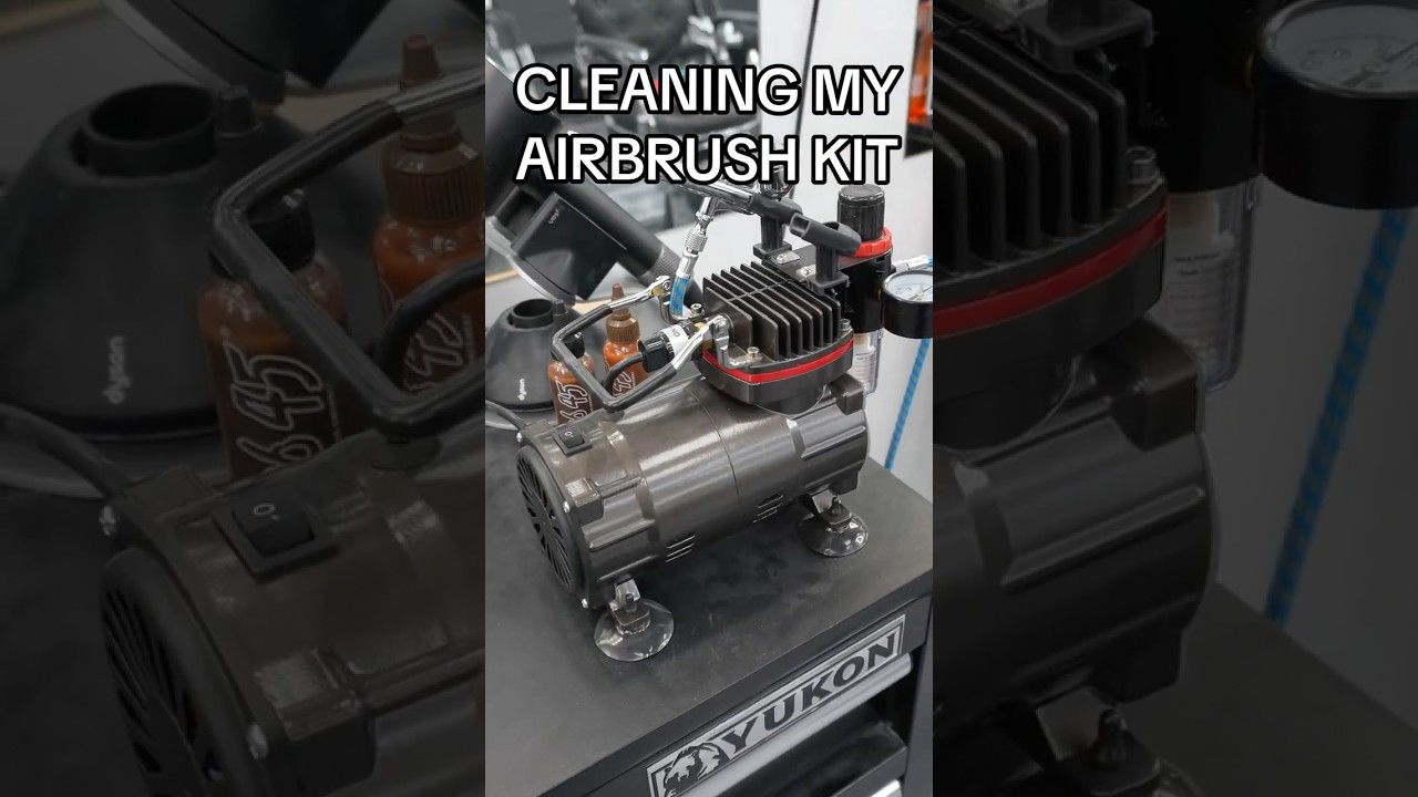 HOW TO CLEAN YOUR AIRBRUSH KIT: Pro Barber Tips for Maintenance  