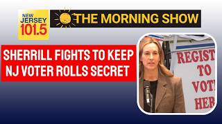 Gov. Sherrill fights to keep NJ voter rolls a secret amid registration scandal.