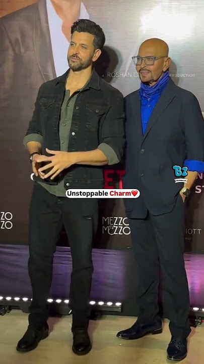 The ultimate father-son duo: Rakesh Roshan & Hrithik Roshan, where handsomeness runs in the genes!