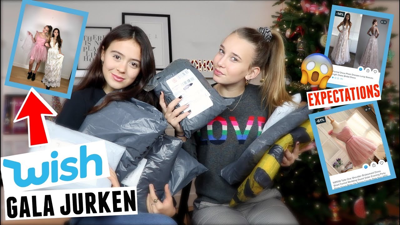 WISH GALA JURKEN TESTEN! - WISH HAUL | HEBBEN WIJ DIT BESTELD?