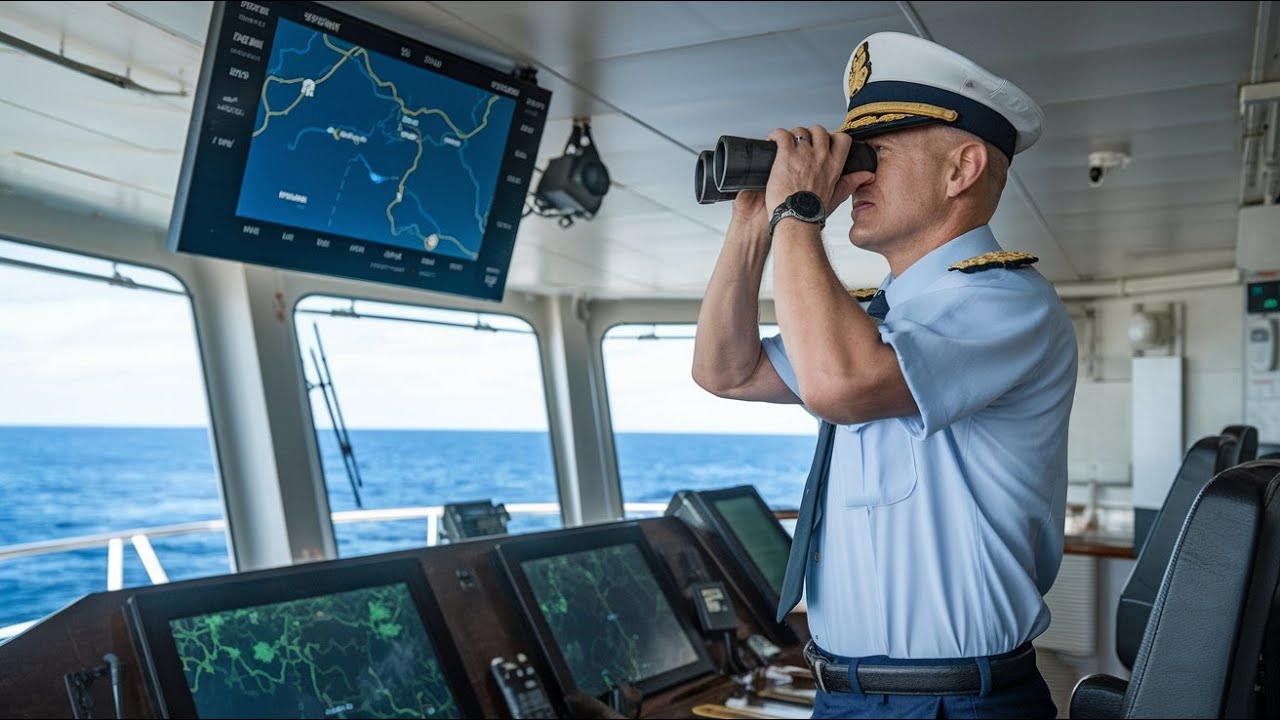 Exclusive Ship's Navigation Bridge Tour