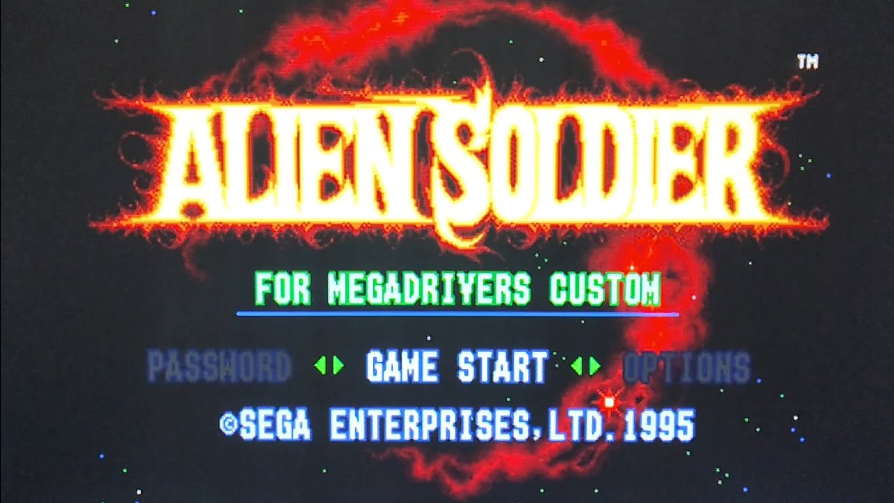 Alien Soldier (Sega Genesis) A look at. - YouTube