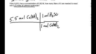 Solution Stoichiometry