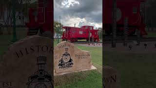 Historical Downtown #Forney #Texas #Red #train #citytour #marishkaguide #shorts