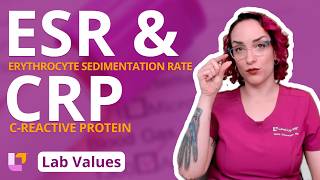 Erythrocyte Sedimentation Rate Esr & C-Reactive Protein Crp Lab Values Nursing School