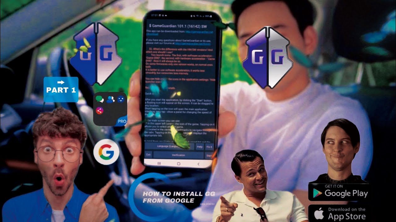 How to Game Guardian and Dual space from Google Part 1