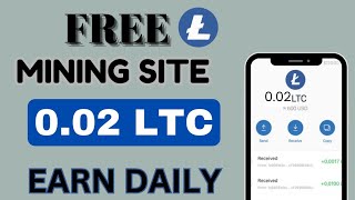 Claim 0.02 LTC Every Hour • Free Litecoin Mining Site 2024 Without Investment