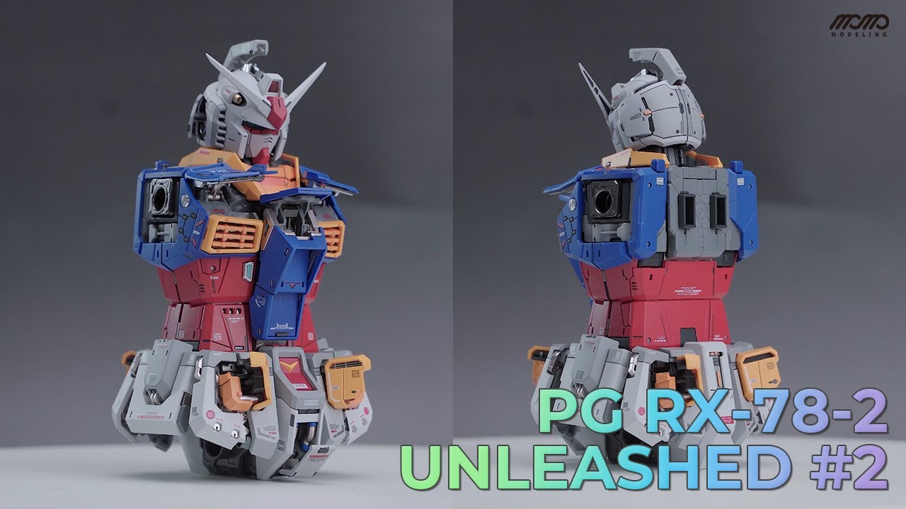 PG 언리쉬드 퍼스트건담 #3. 상체