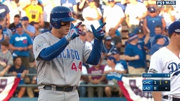 Rizzo opens scoring with RBI double