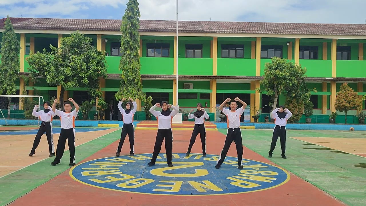 Lomba Senam Anak Indonesia Hebat 2025_SMP Negeri 2 Kesugihan_Jawa Tengah