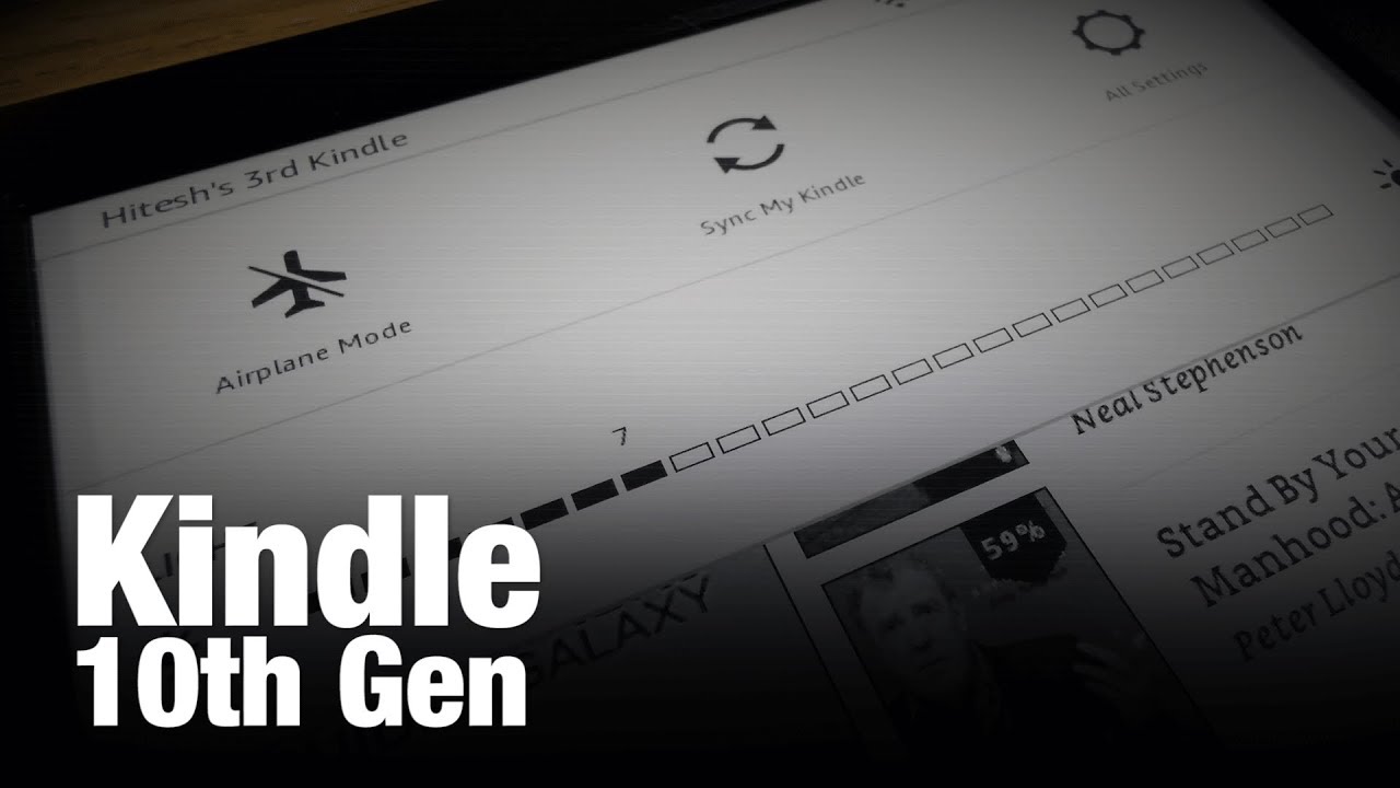 Gen Kindle Gets Built-in Light For Anytime Reading | Unboxing First | ETPanache - YouTube