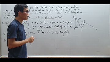 Toán lớp 7 - Bài tập Tam giác cân, Bằng nhau Tam giác vuông, Phân giác