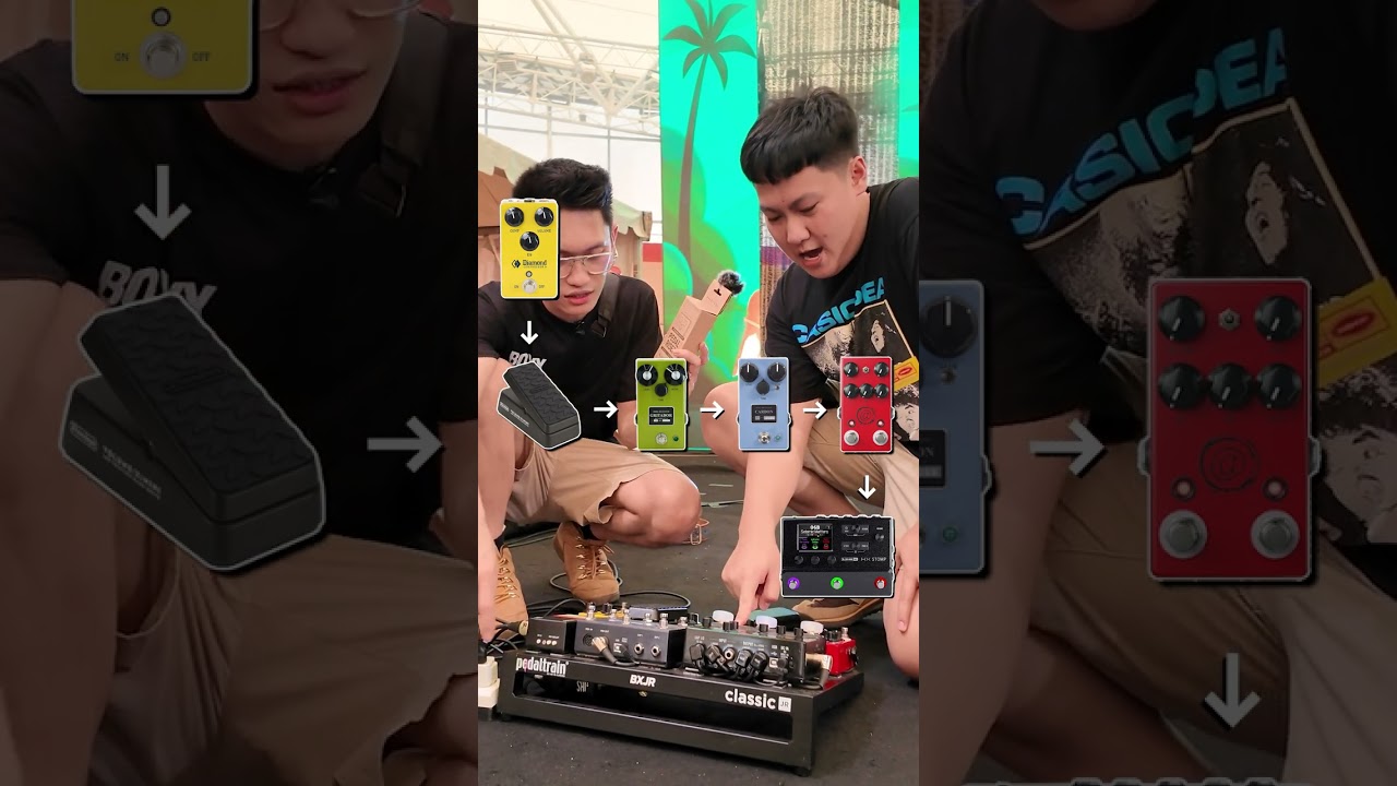 ROUTING-AN PEDALBOARD IVAN JANITRA | BOXXCASE & BXJR