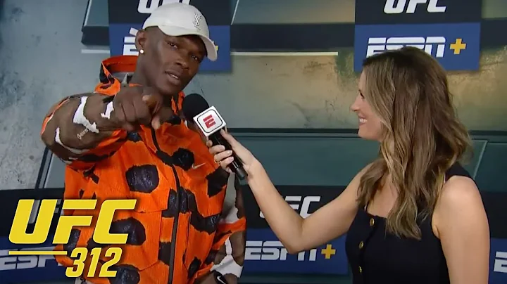 Israel Adesanya on making Hall of Fame for his bout vs. Kelvin Gastelum & what's next | ESPN MMA