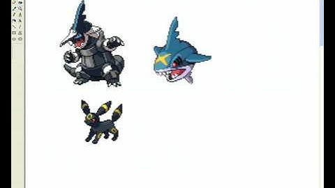 How to make a pokemon Sprite ( Part 1 )