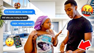 Sending my Brother the wrong TEXT MESSAGE to see his REACTION
