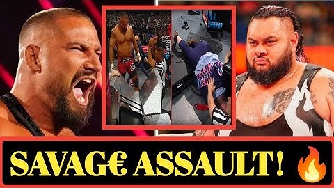 THE ARENA FROZE! 😱 BREAKKER’S EXPLOSIVE ATTACK SENDS REED FLYING AND UNCONSCIOUS ! HEYMAN IN A COM@!