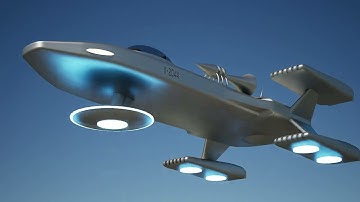 Test video of a spacecraft propelled by mysterious energy