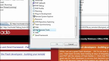 JavaScript/PHP Debugging in Zend Studio 8