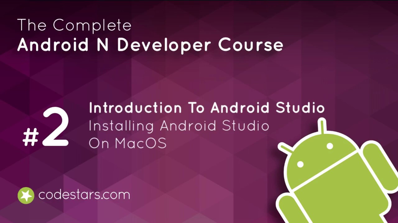 How to download Android Studio IN Mac OS - YouTube