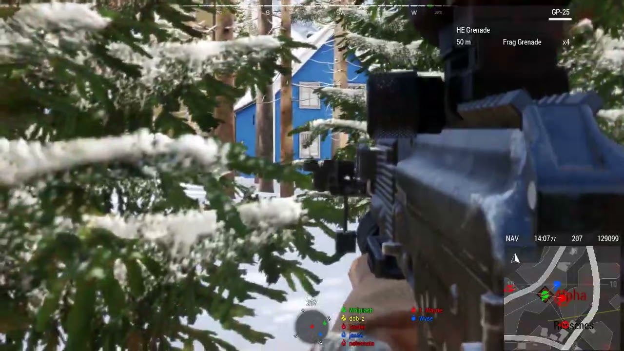 Arma 3 FNF Wyse wacking Wayne blue on Blue