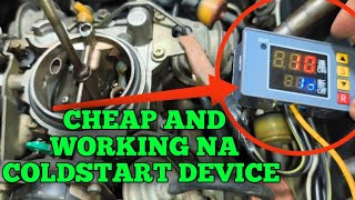 FULLY AUTOMATIC COLD START SYSTEM USING DIGITAL DELAY TIMER AND AIRCON IDLE UP SWITCH TAGALOG 