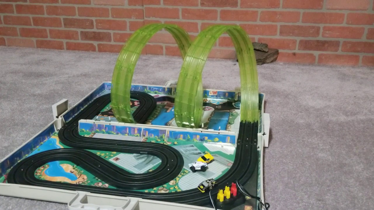 Micro machine slot car track. PART 6! SILICONE TIRES YouTube