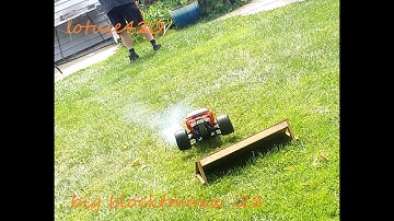 big block tmaxx hitting some jumps