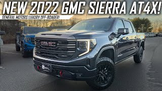 New 2022 GMC Sierra AT4X | General Motors Luxury Off-Roader!