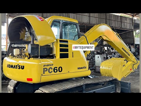 Komatsu PC60-7 inv 2023 - YouTube