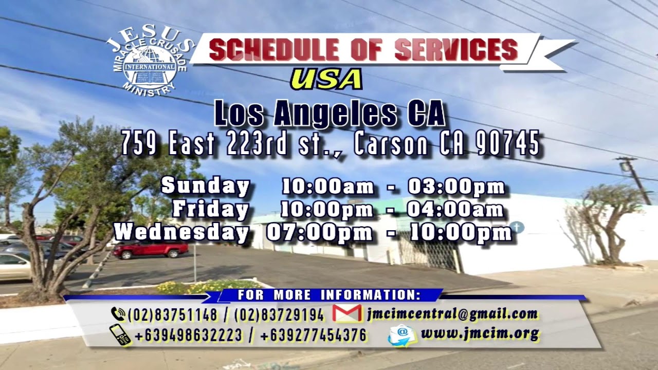 JMCIM Surigao City Outstation Live Streaming of WEDNESDAY MID-WEEK SERVICE |March 11, 2026.