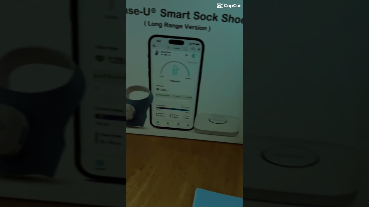 Sense-U Smart Sock Shoe 2 (Long Range) Baby Monitor with Access 