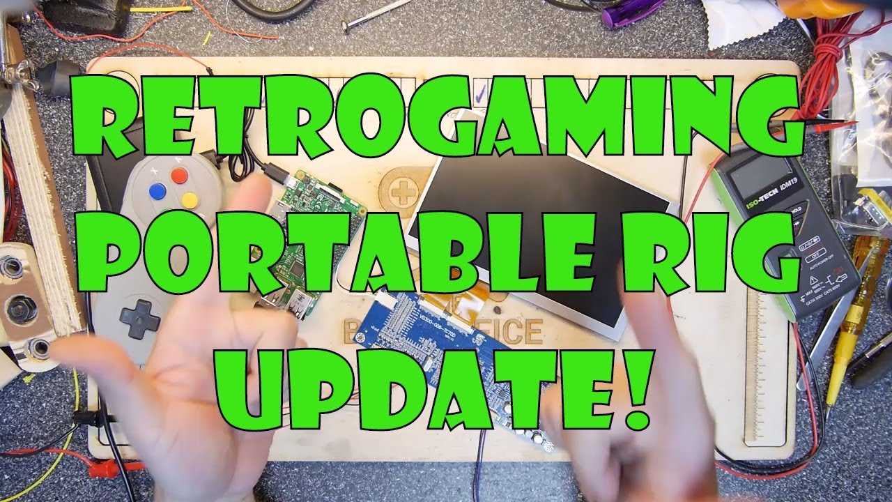 Portable Retropie Rig Update - YouTube