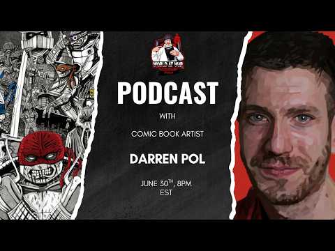 Comic book artist Darren Pol joins me to talk his career, navigating portfolio reviews, and more.