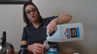 4 H Glitter Bottle Instruction