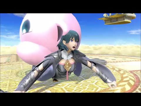 スマブラSP　ベレスにプリンの下投げ