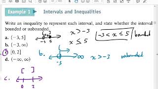 1.7 Interval notation