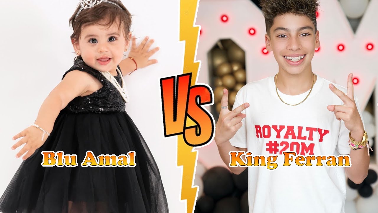 Blu Amal Saleh VS King Ferran (The Royalty Family) Transformation 2024