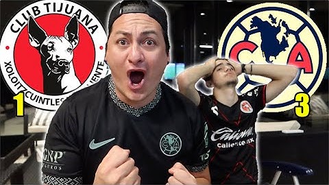 ¡SÚBANSE A LA TANONETA! Reacciones Tijuana 1-3 América desde Buenos Aires