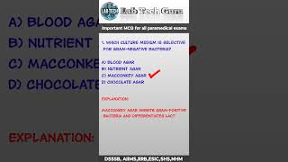 MLT MCQ||MCQ for medical laboratory technology|Top MCQ for medical laboratory technology#medicallab