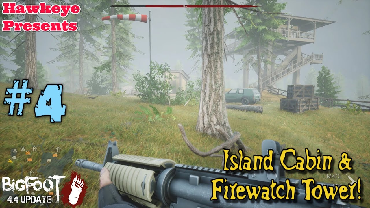 BIGFOOT 4 4 UPDATE Episode 4 Island Cabin Firewatch Tower YouTube Bigfoot 4 4 Update Episode 4 Island Cabin Firewatch Tower Youtube