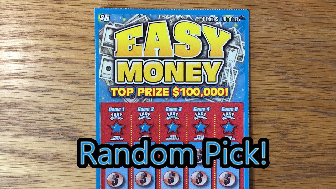 Saturday Random Pick! Easy Money Texas Lottery Scratch Off Ticket YouTube