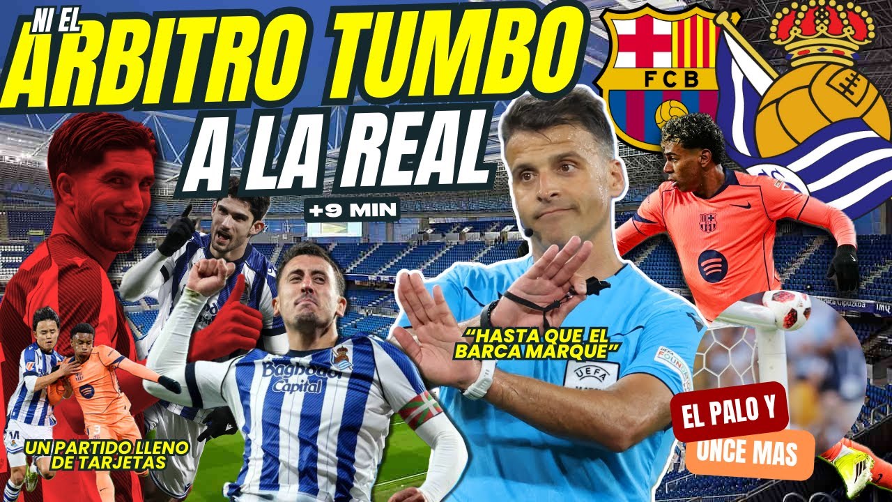 Ni el árbitro cambió la historia: el Barça cayó 2–1