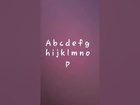 ABCD EFG HIJK LMNOP QRS TUV WX Y&Z HFT Lyricz - YouTube