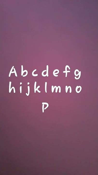 Abcd Efg Hijk Lmnop Qrs Tuv Wxy And Z ABCD EFG HIJK LMNOP QRS TUV WX Y&Z HFT Lyricz - YouTube