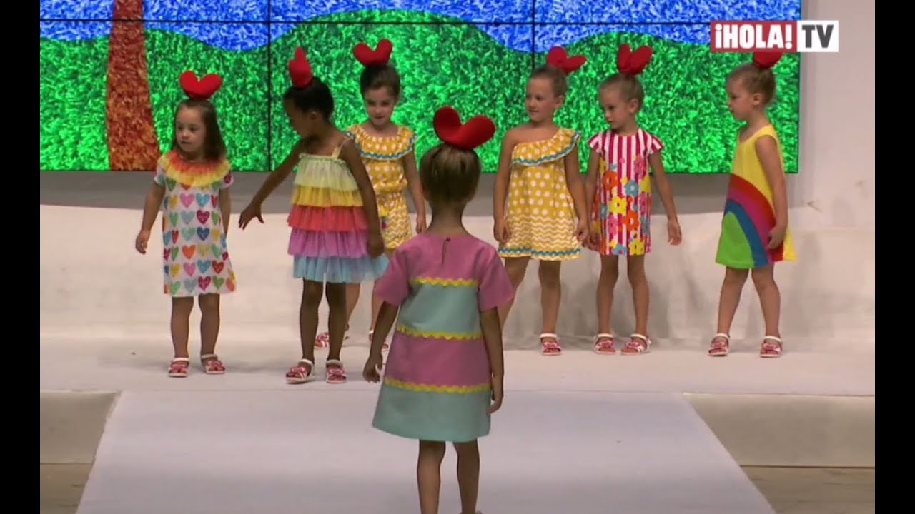 Ágatha Ruiz de Prada presenta su colección moda infantil en la FIMI de Madrid | ¡HOLA! Fashion - YouTube