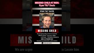 🚨 Have you seen MISSING & ENDANGERED 12 yr old Ryan "RJ" Davis last seen in Chickasha, OK? BOLO