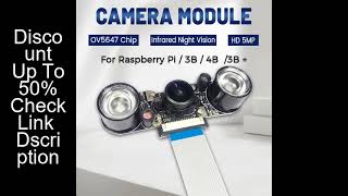 OV5647 Camera Module for Raspberry Pi 3B 4B Adjustable Focus 67 72 120 130 160 200 Degree 3.6MM HD N