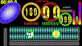Details 180 minutes countdown timer  alarm🔔Speedfeeling Update
